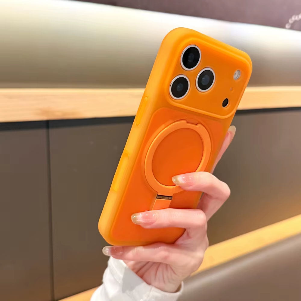 SnapStand Matte Silicone iPhone Case