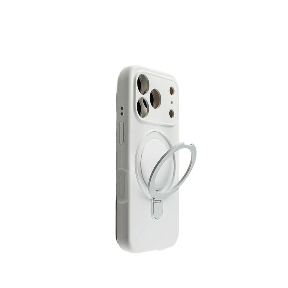 FlexStand Silicone iPhone Case with Magnetic Stand