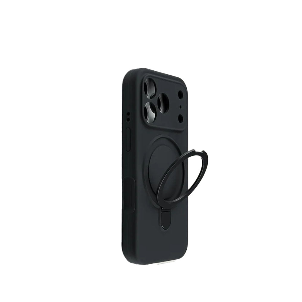 FlexStand Silicone iPhone Case with Magnetic Stand