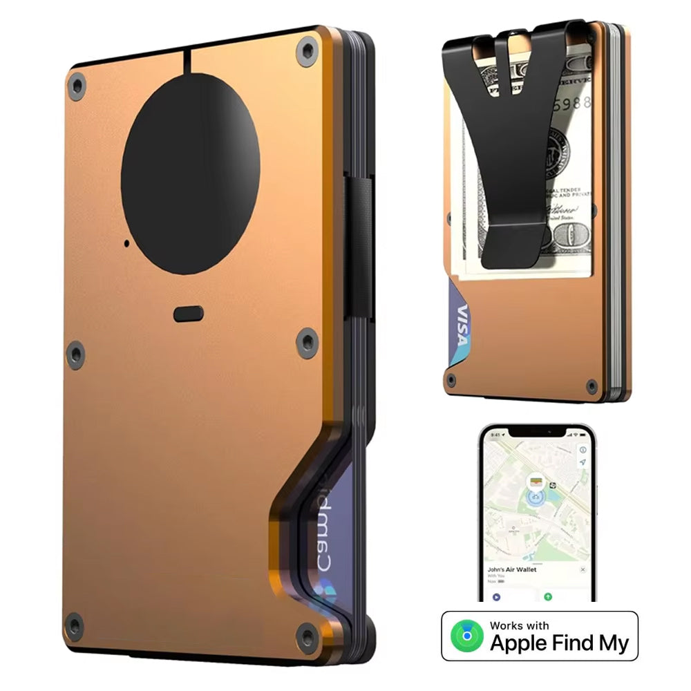 MetroVault AirTag Wallet