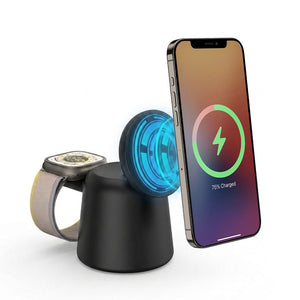 Thumbnail for MagDock 2 in 1 Foldable MagSafe Charger