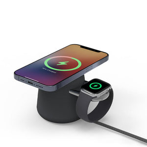 Thumbnail for MagDock 2 in 1 Foldable MagSafe Charger