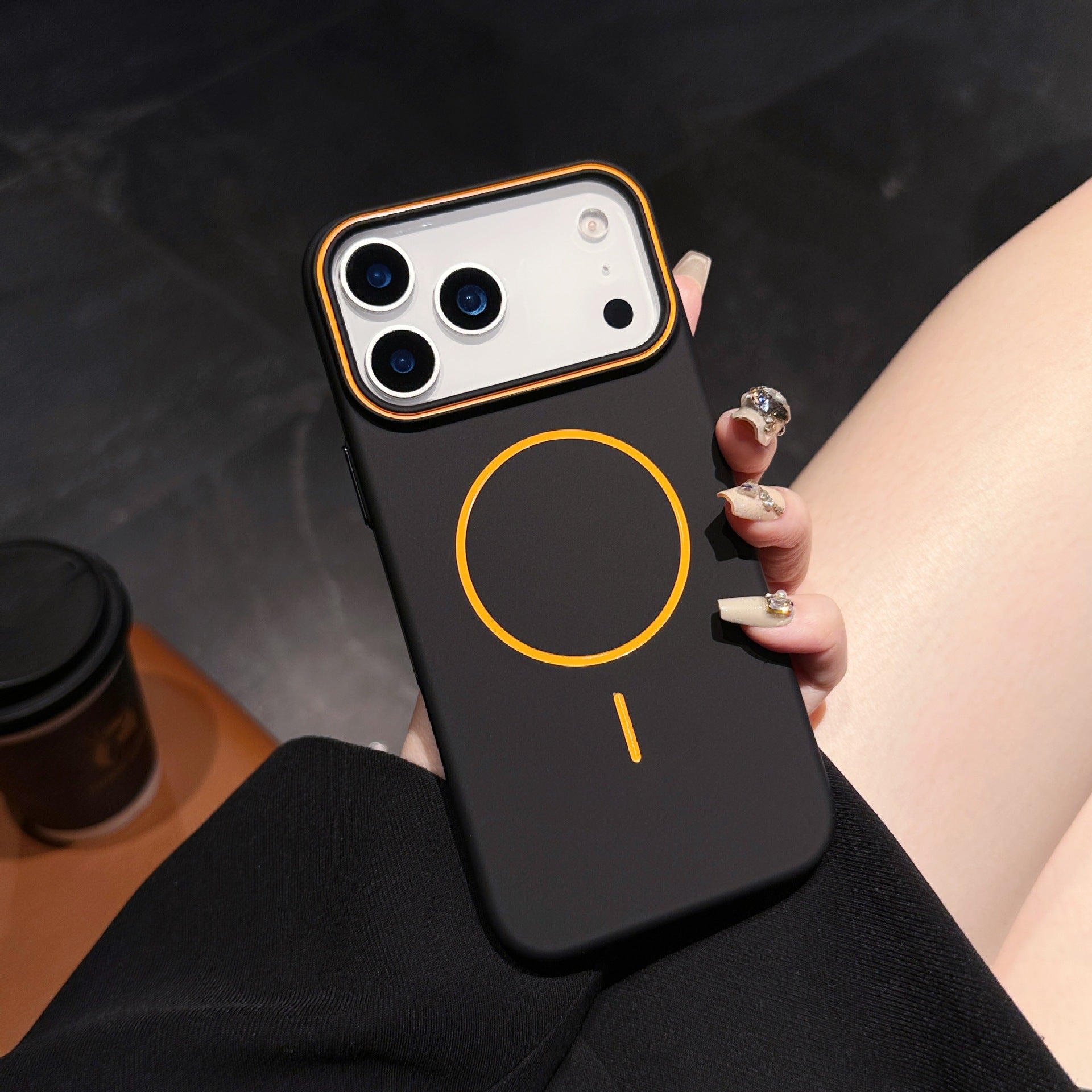 Premium iPhone Case with Magnetic Grip & Anti-Drop Protection