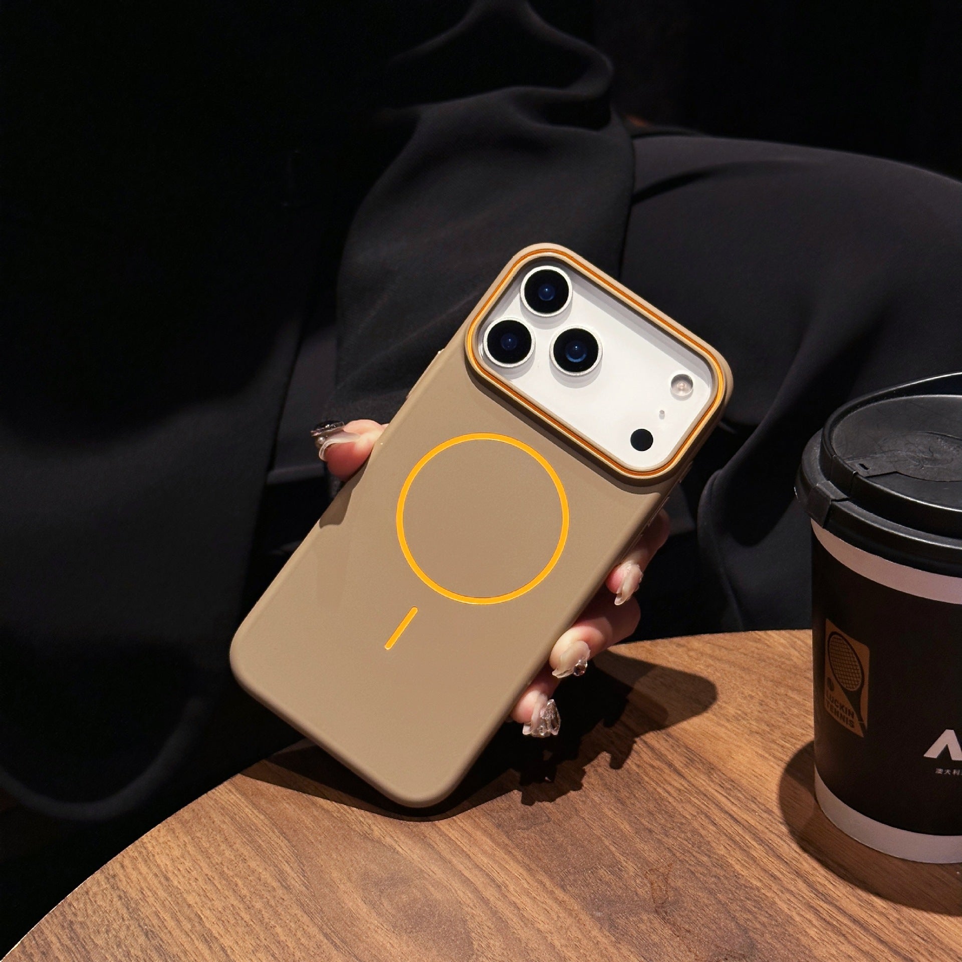Premium iPhone Case with Magnetic Grip & Anti-Drop Protection