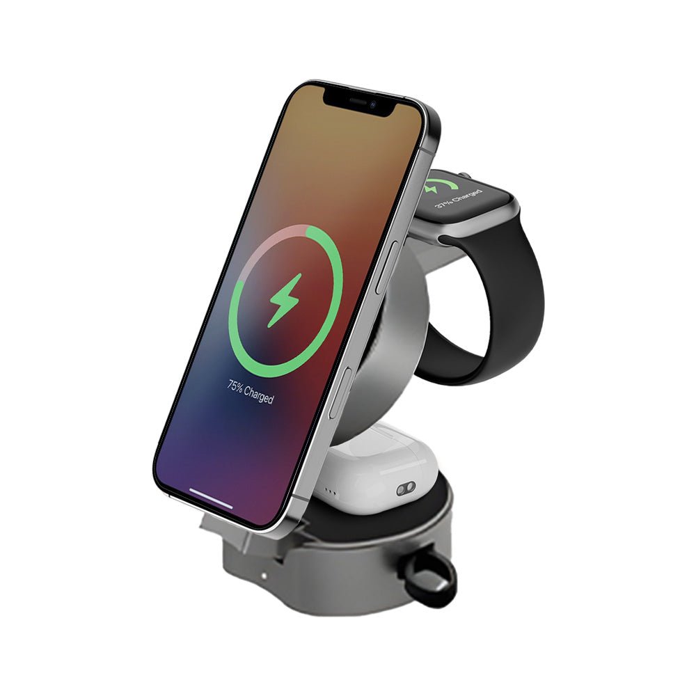 AeroLift 3 in 1 Foldable Wireless Charger - Moderno Collections