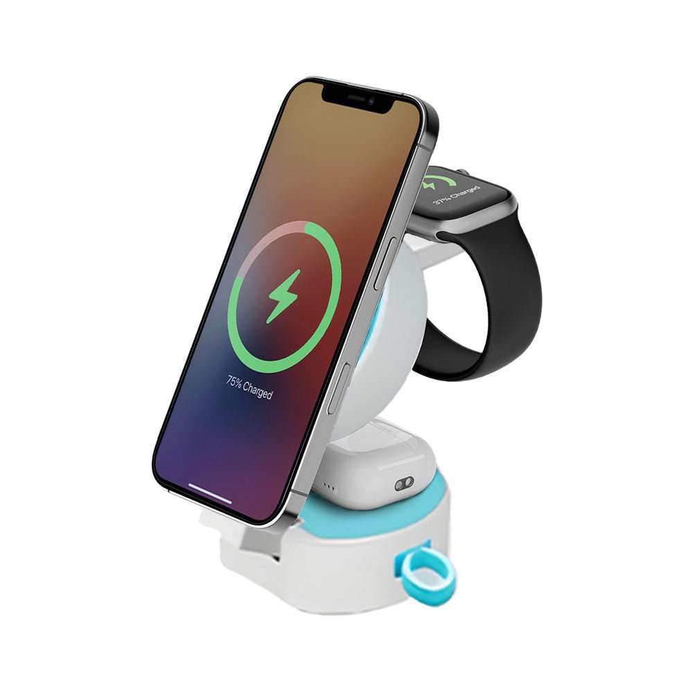 AeroLift 3 in 1 Foldable Wireless Charger - Moderno Collections