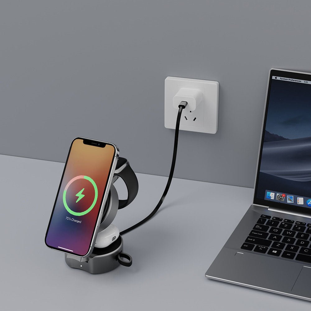 AeroLift 3 in 1 Foldable Wireless Charger - Moderno Collections