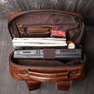 Thumbnail for Apex Slim Traveler Genuine Leather Bag - Moderno Collections