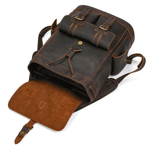 Thumbnail for ArcStrap Leather Backpack - Moderno Collections