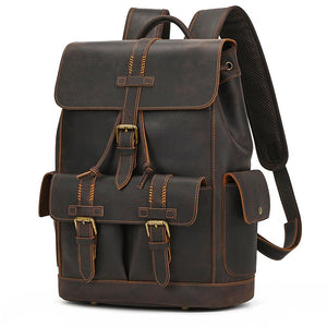 Thumbnail for ArcStrap Leather Backpack - Moderno Collections