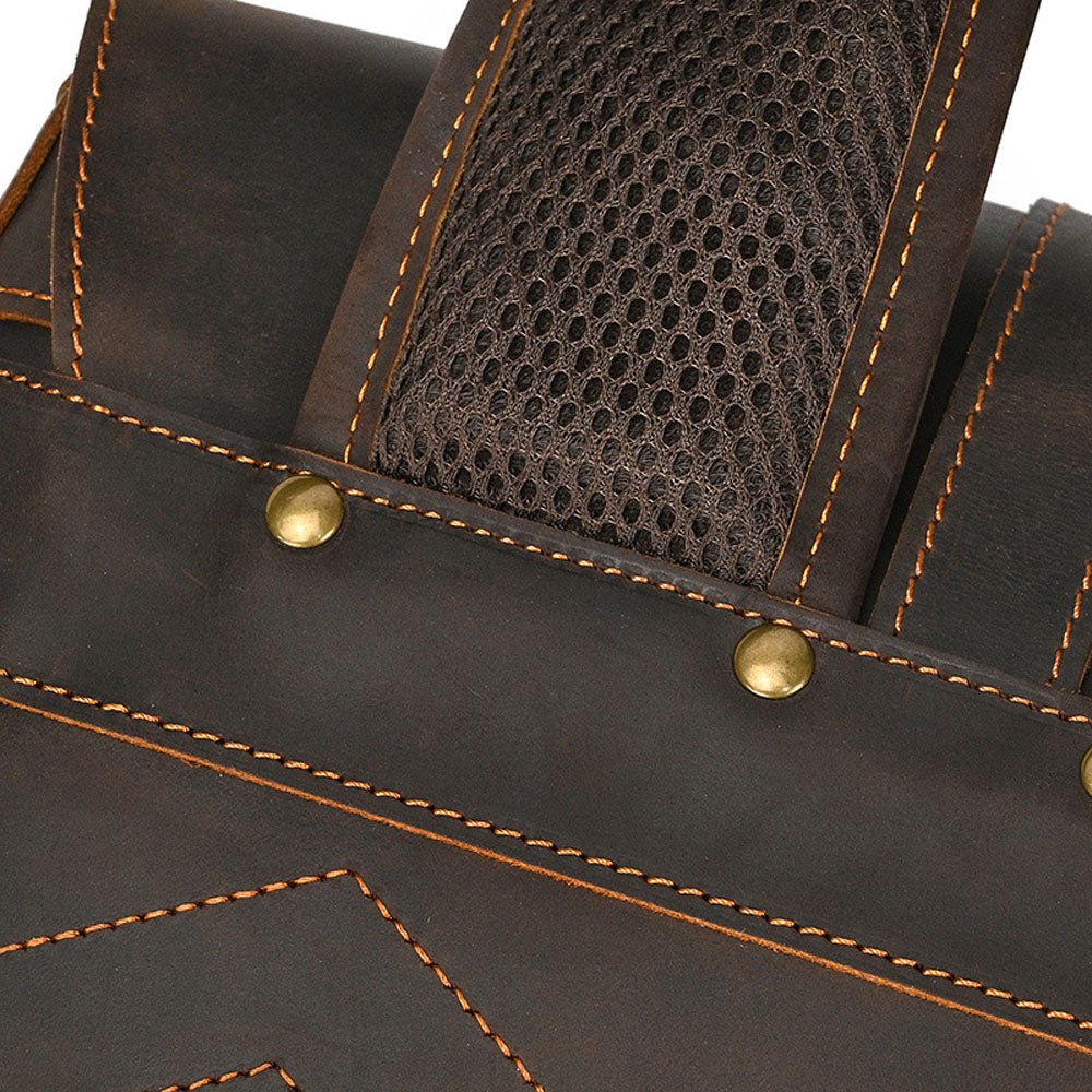 ArcStrap Leather Backpack - Moderno Collections