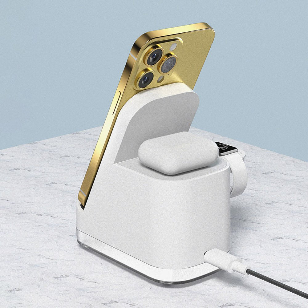 AuraVolt 3 in 1 MagSafe Charger - Moderno Collections