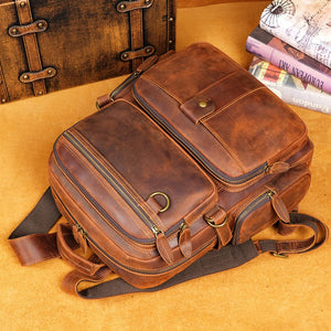 Thumbnail for BreathCore Leather Backpack - Moderno Collections