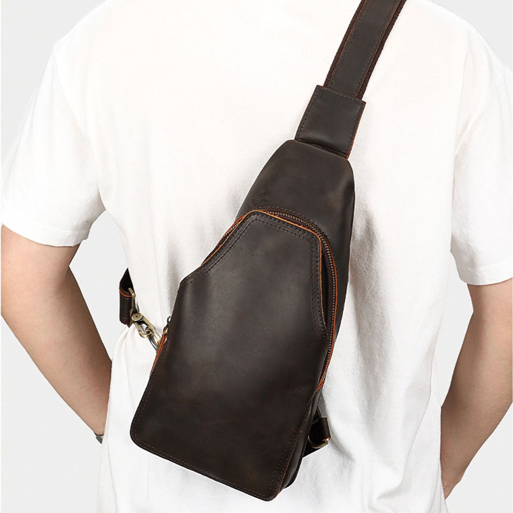 BroncoFlex Leather Men's Bag - Moderno Collections