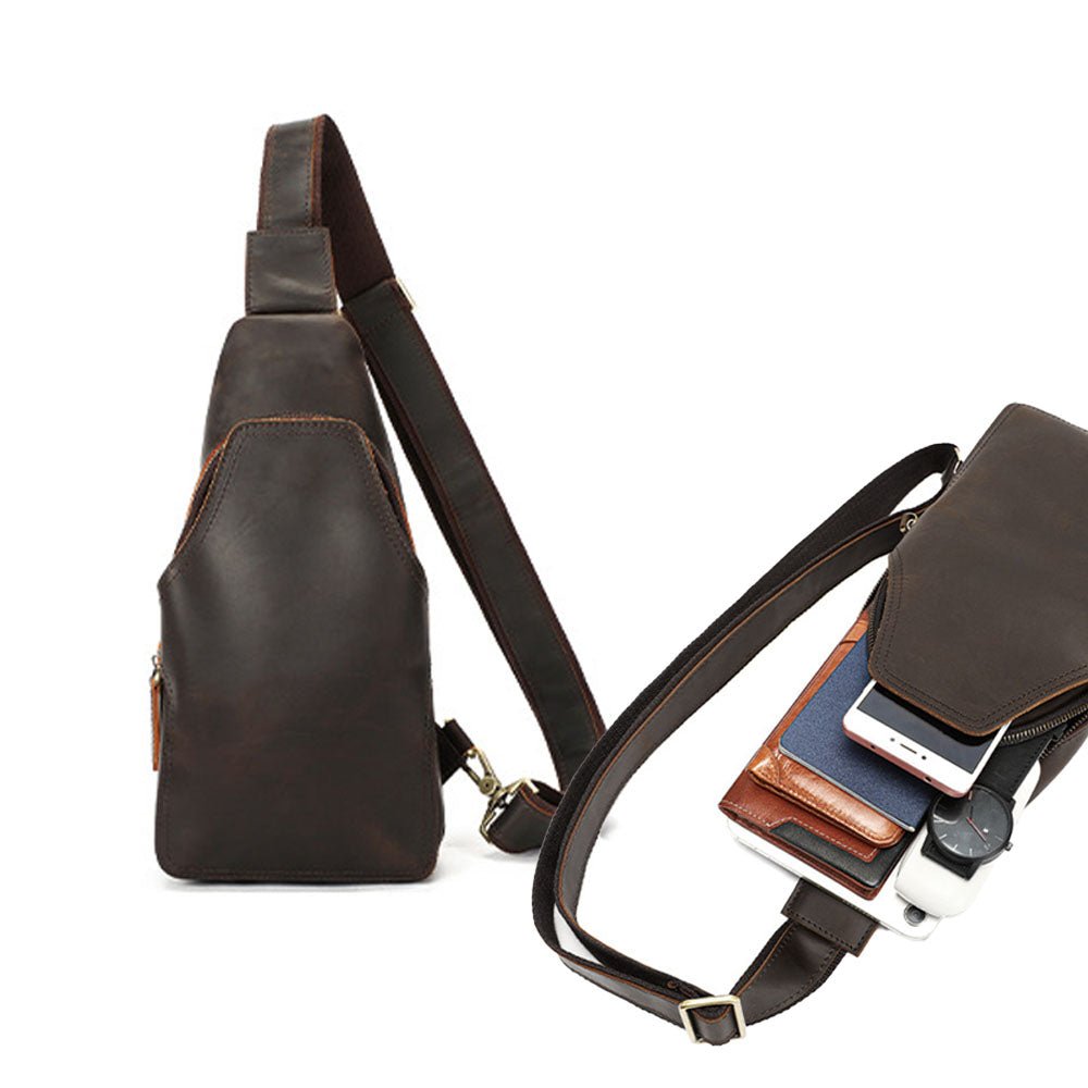 BroncoFlex Leather Men's Bag - Moderno Collections