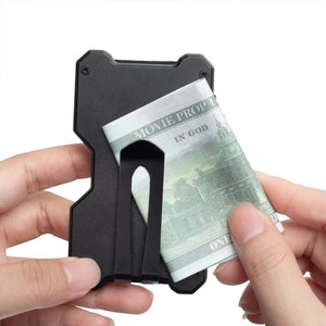 Thumbnail for CarbonShield Minimalist AirTag Wallet - Moderno Collections