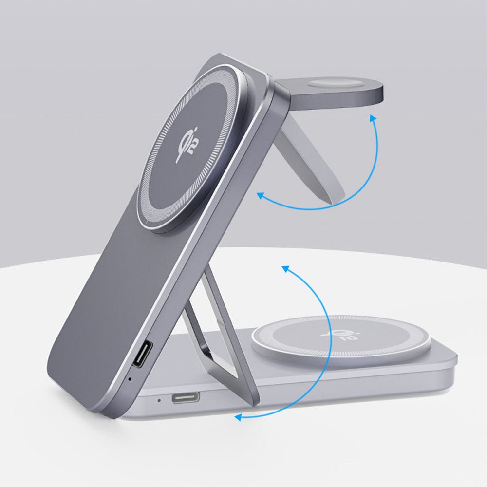 ClipVolt 2 in 1 Foldable Wireless Charger - Moderno Collections