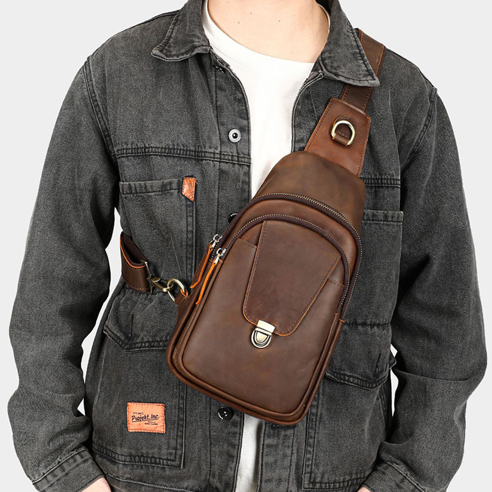 CrossPath Genuine Leather Bag - Moderno Collections