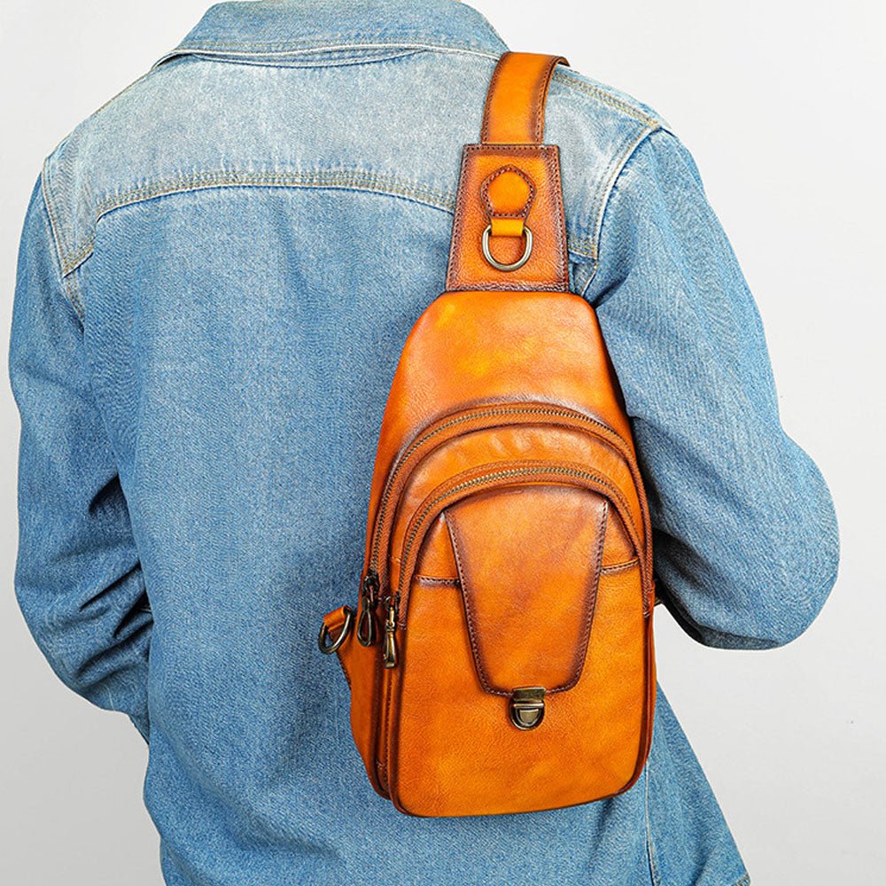 CrossPath Genuine Leather Bag - Moderno Collections