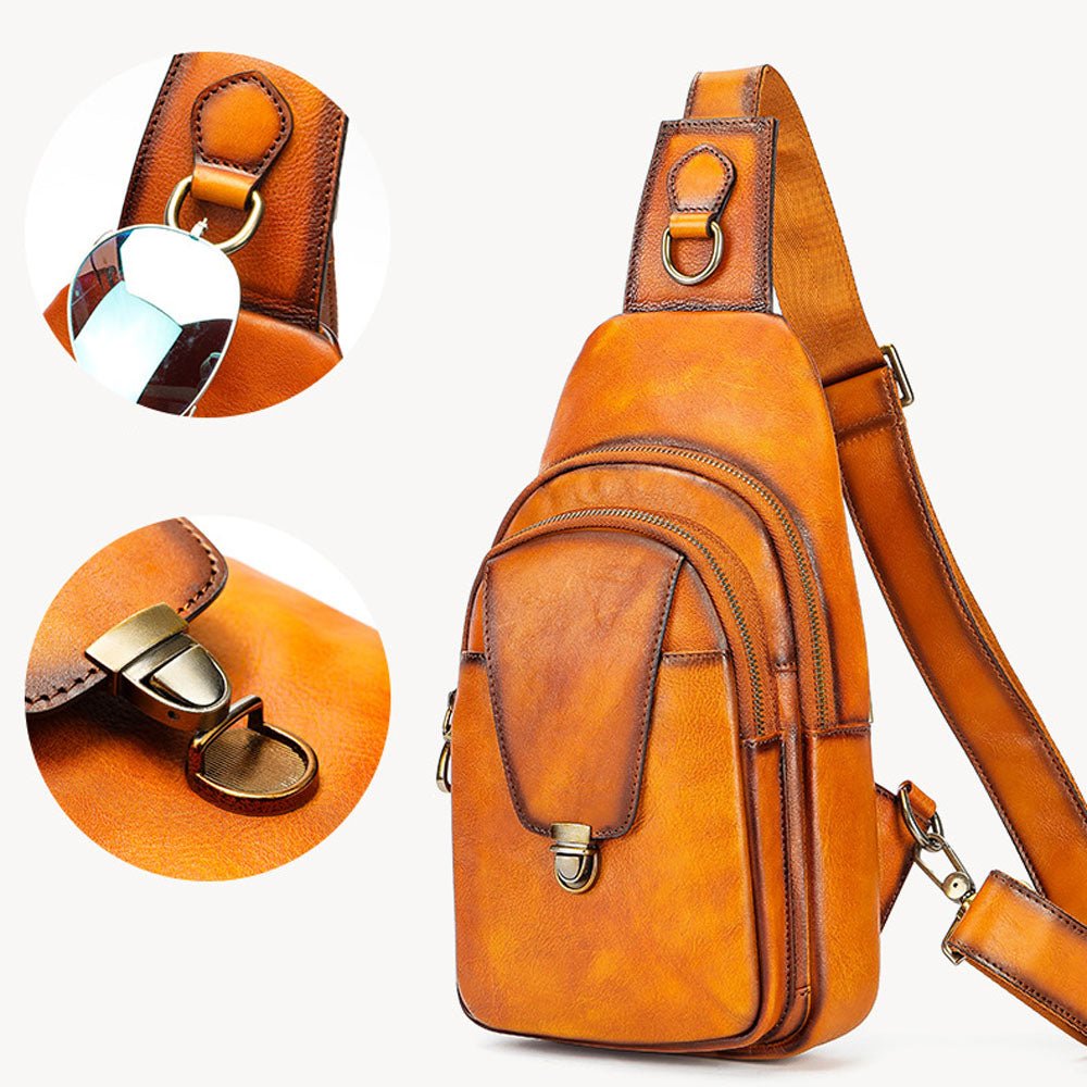CrossPath Genuine Leather Bag - Moderno Collections