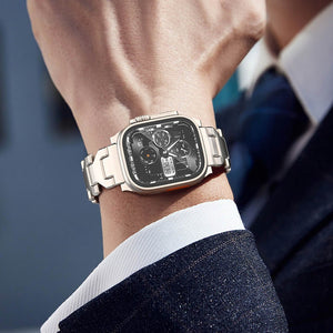 Thumbnail for Equinox Steel Apple Watch Band - Moderno Collections