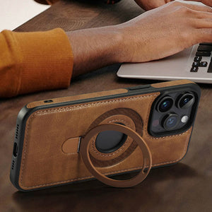 Thumbnail for EvoGrip Leather MagSafe iPhone Case - Moderno Collections