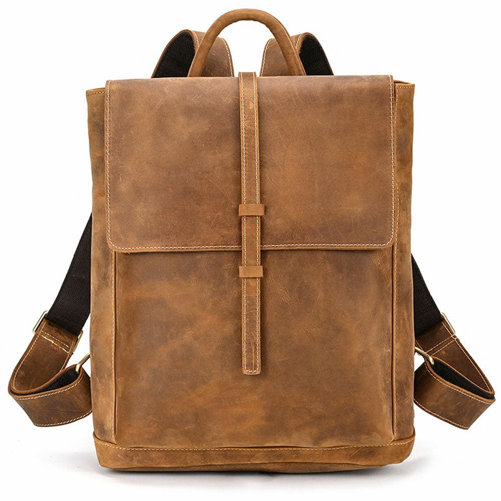 Ferro Leather Backpack - Moderno Collections