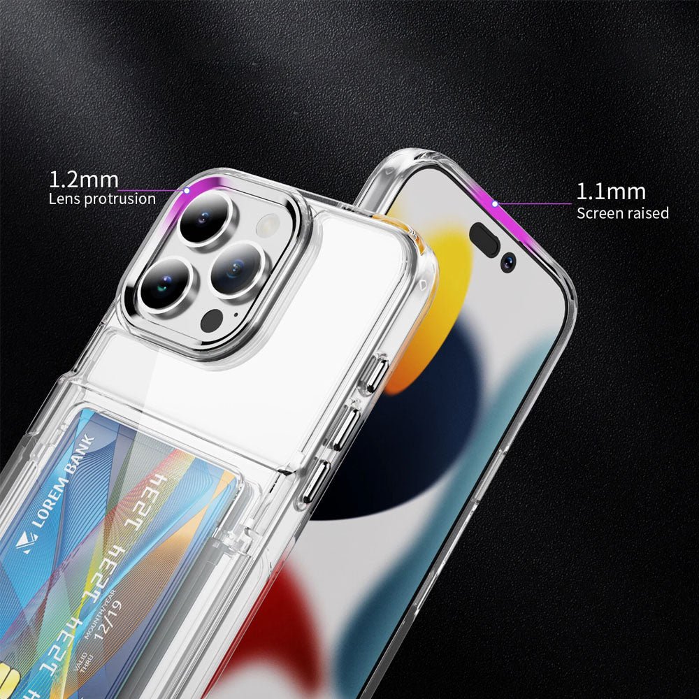 Flip Card Slot iPhone Case - Moderno Collections