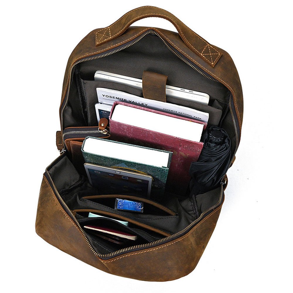 FluxPack Leather Backpack - Moderno Collections