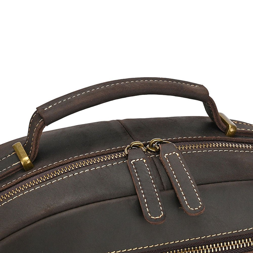 FrayedKnot Leather Travel Backpack - Moderno Collections