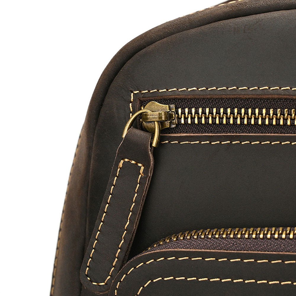 FrayedKnot Leather Travel Backpack - Moderno Collections