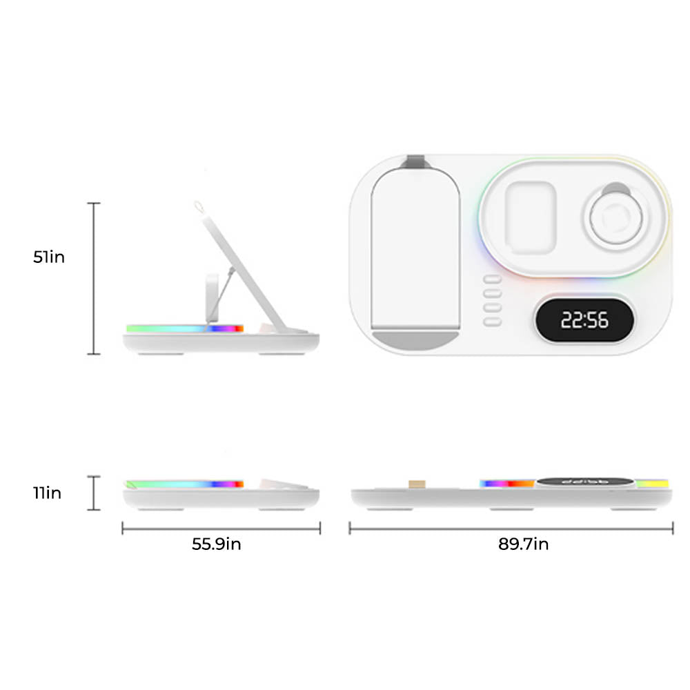 FusionCharge 4 - in - 1 Wireless Charger - Moderno Collections