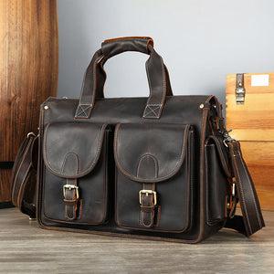 Thumbnail for GoBag Leather Messenger Bag - Moderno Collections