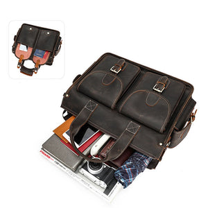 Thumbnail for GoBag Leather Messenger Bag - Moderno Collections