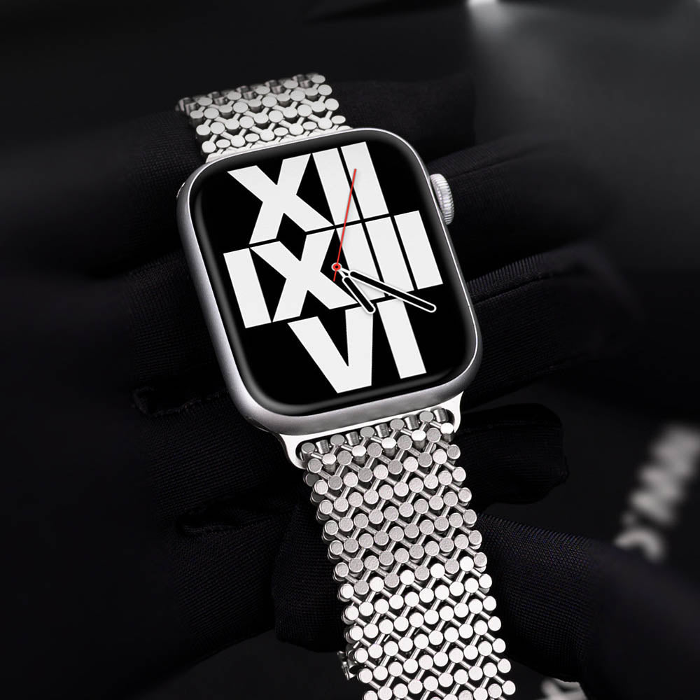 Gravion Stainless Steel Apple Watch Band - Moderno Collections