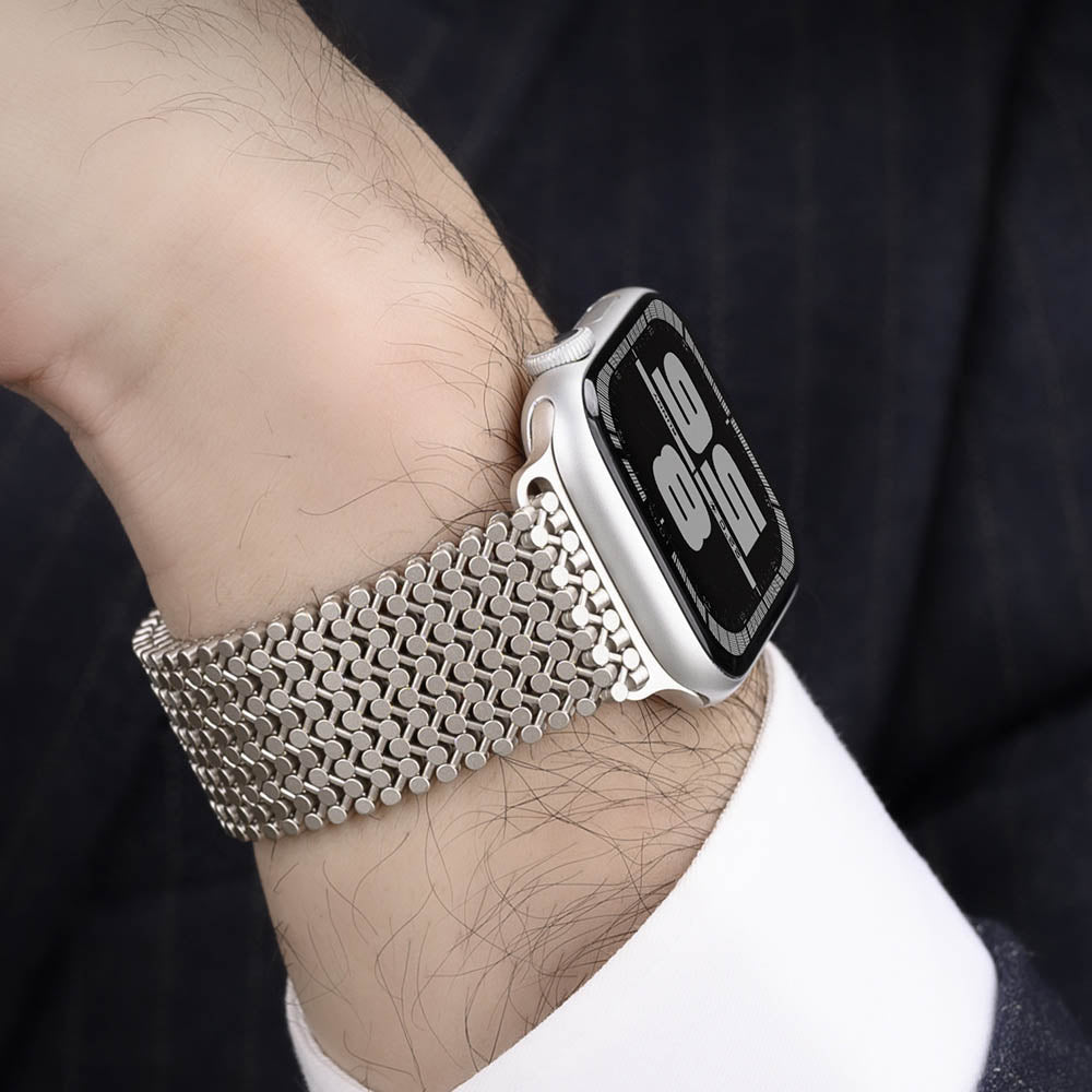 Gravion Stainless Steel Apple Watch Band - Moderno Collections