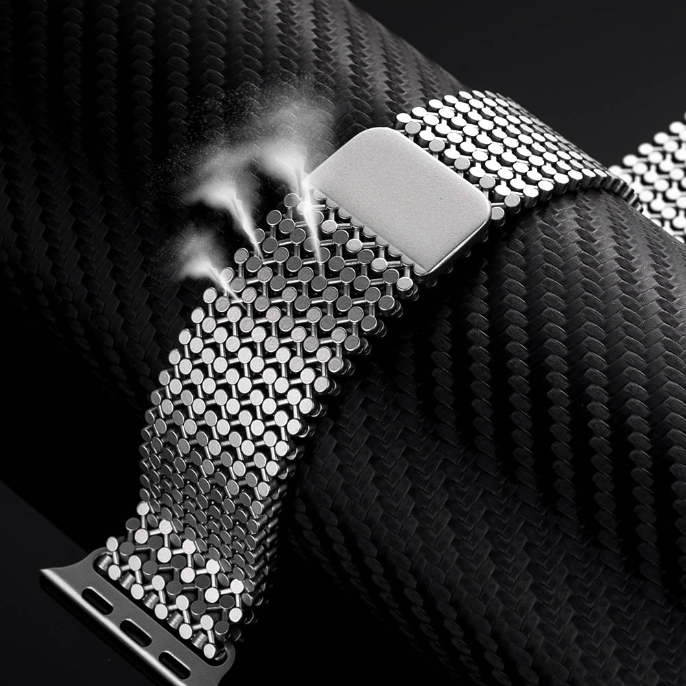 Gravion Stainless Steel Apple Watch Band - Moderno Collections