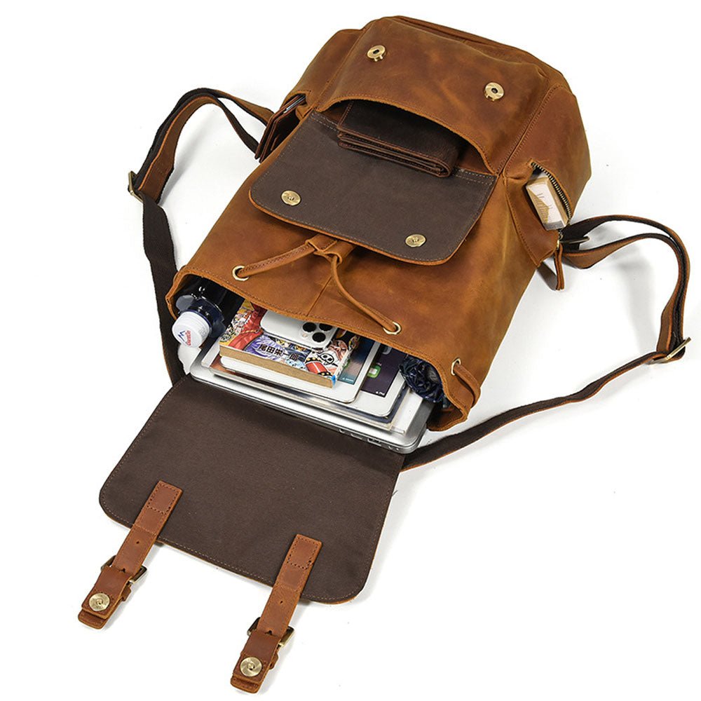 HarborLine Leather Backpack - Moderno Collections