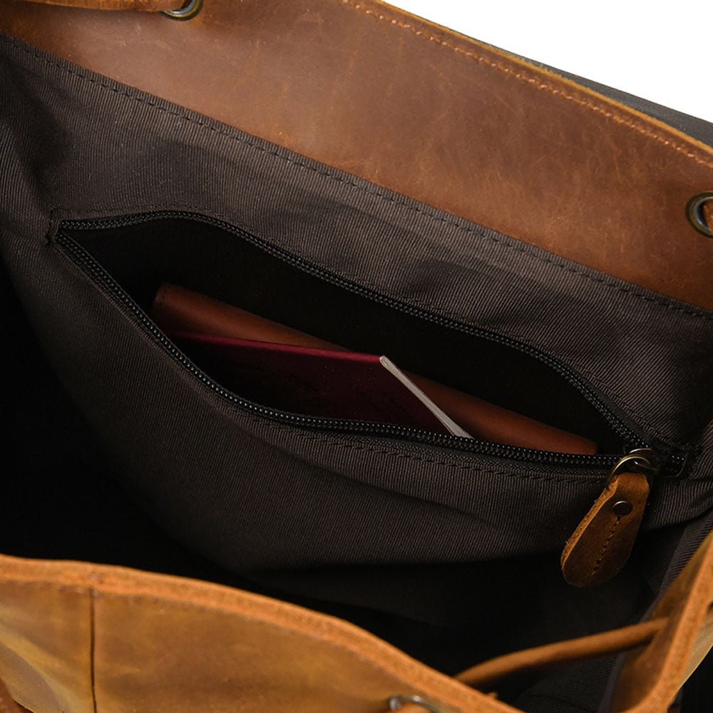 HarborLine Leather Backpack - Moderno Collections