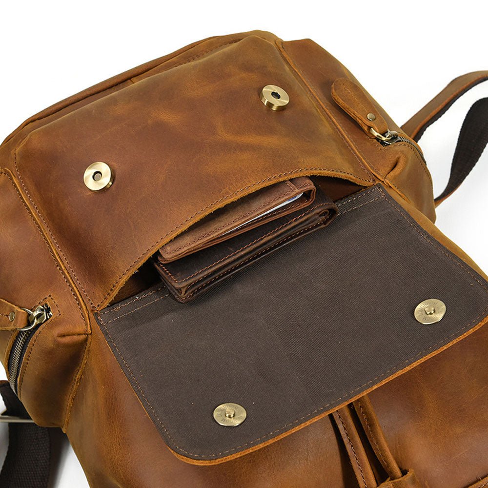HarborLine Leather Backpack - Moderno Collections