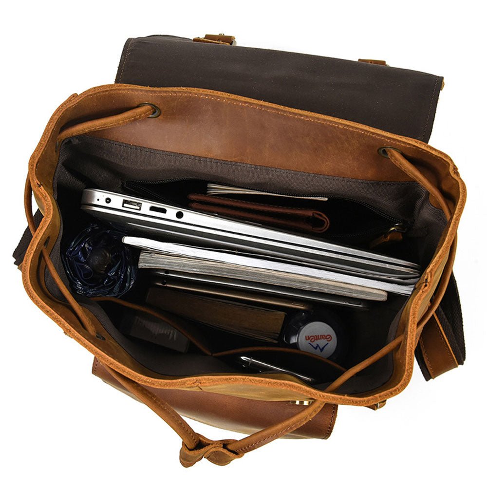 HarborLine Leather Backpack - Moderno Collections