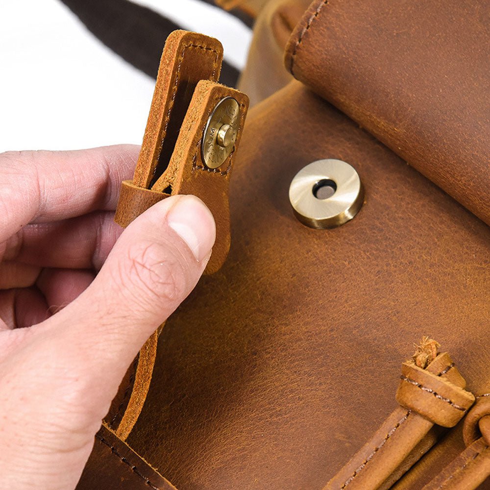 HarborLine Leather Backpack - Moderno Collections