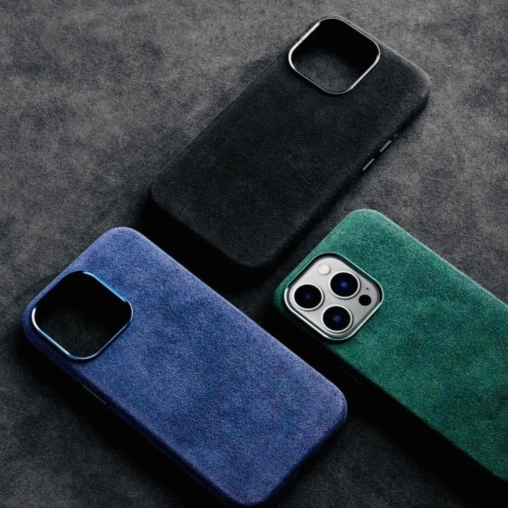 ImperiumShield Alcantara Leather iPhone Case - Moderno Collections