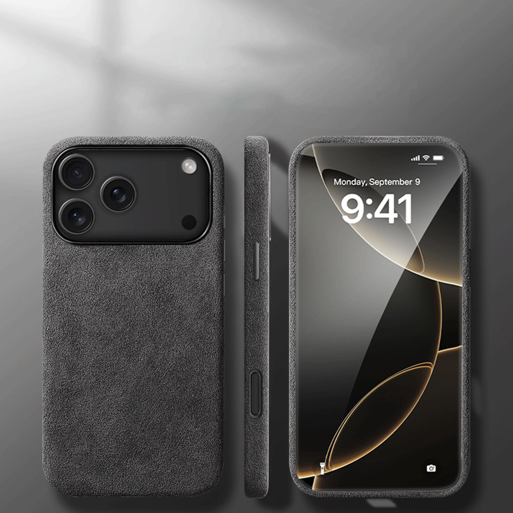 ImperiumShield Alcantara Leather MagSafe iPhone Case - Moderno Collections