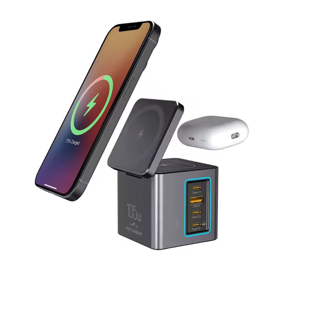 iVolt 6 in 1 Wireless Charging Station - Moderno Collections