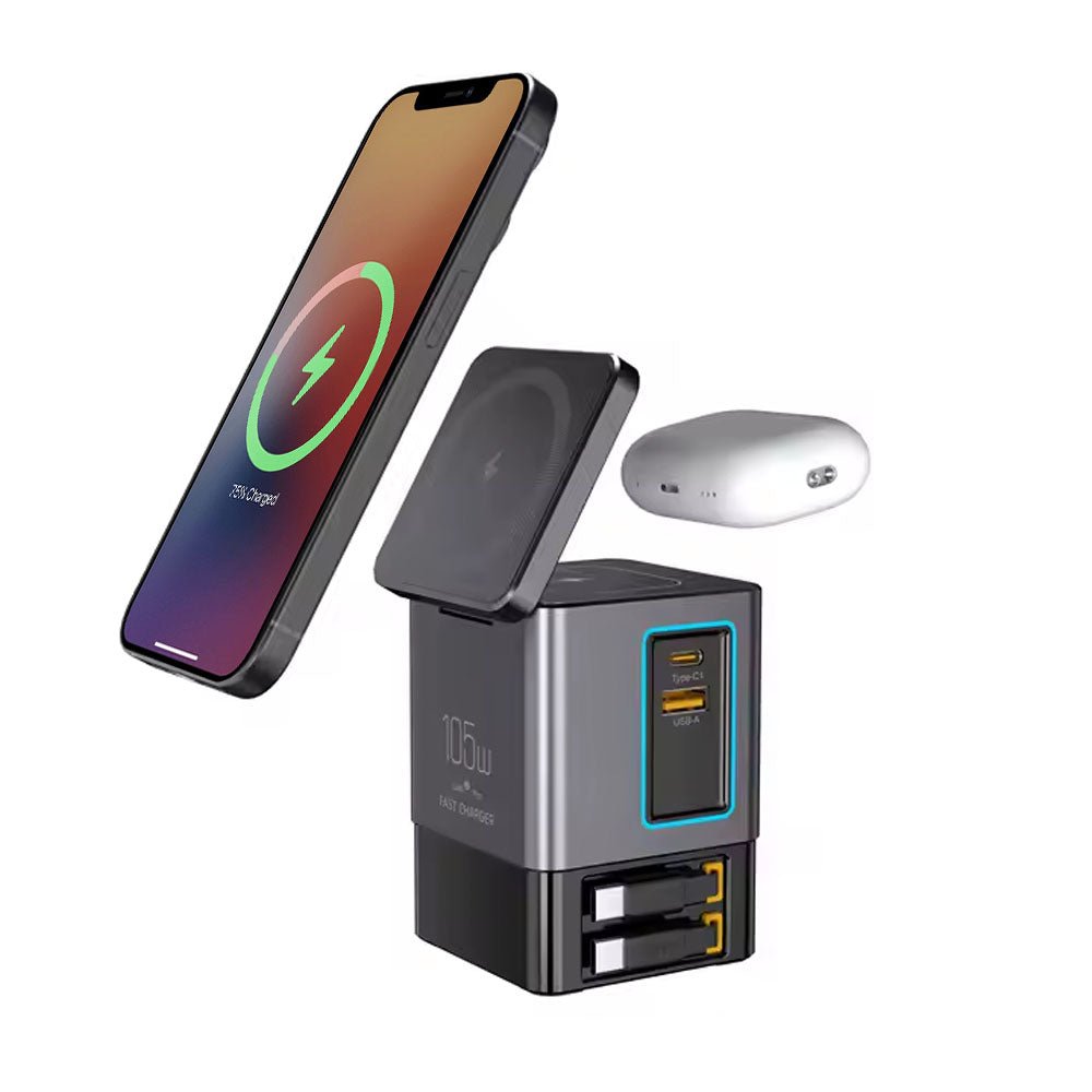 iVolt 6 in 1 Wireless Charging Station - Moderno Collections