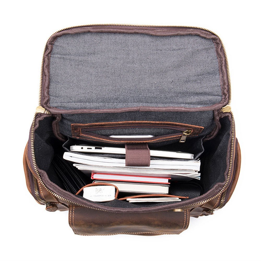Kavren Leather Backpack - Moderno Collections