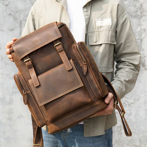 Thumbnail for Kavren Leather Backpack - Moderno Collections