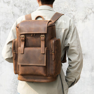 Thumbnail for Kavren Leather Backpack - Moderno Collections