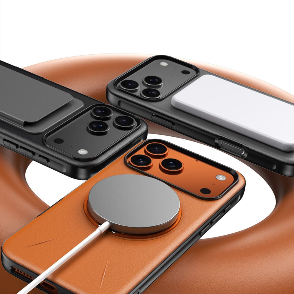 LeanLuxe Leather MagSafe iPhone Case - Moderno Collections